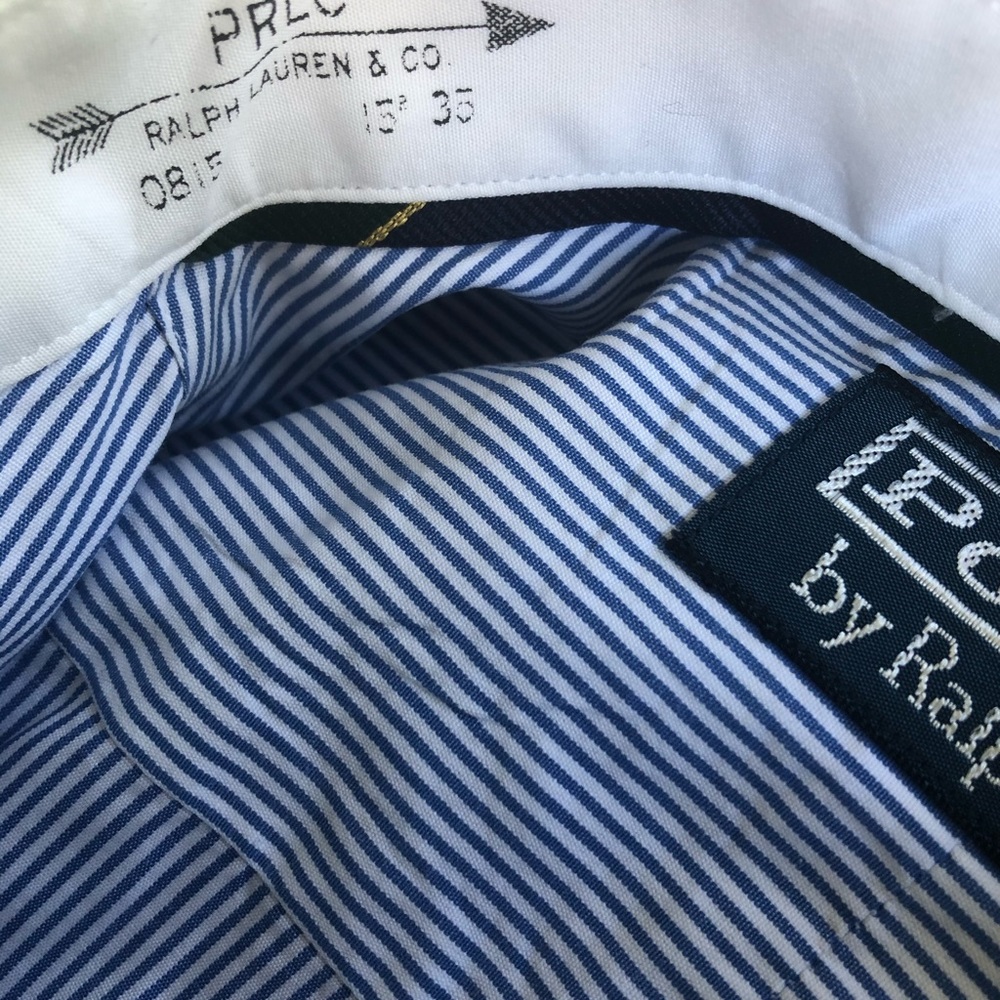 Custom Made Polo by Ralph Lauren Dress Shirt - Picture 6 of 9